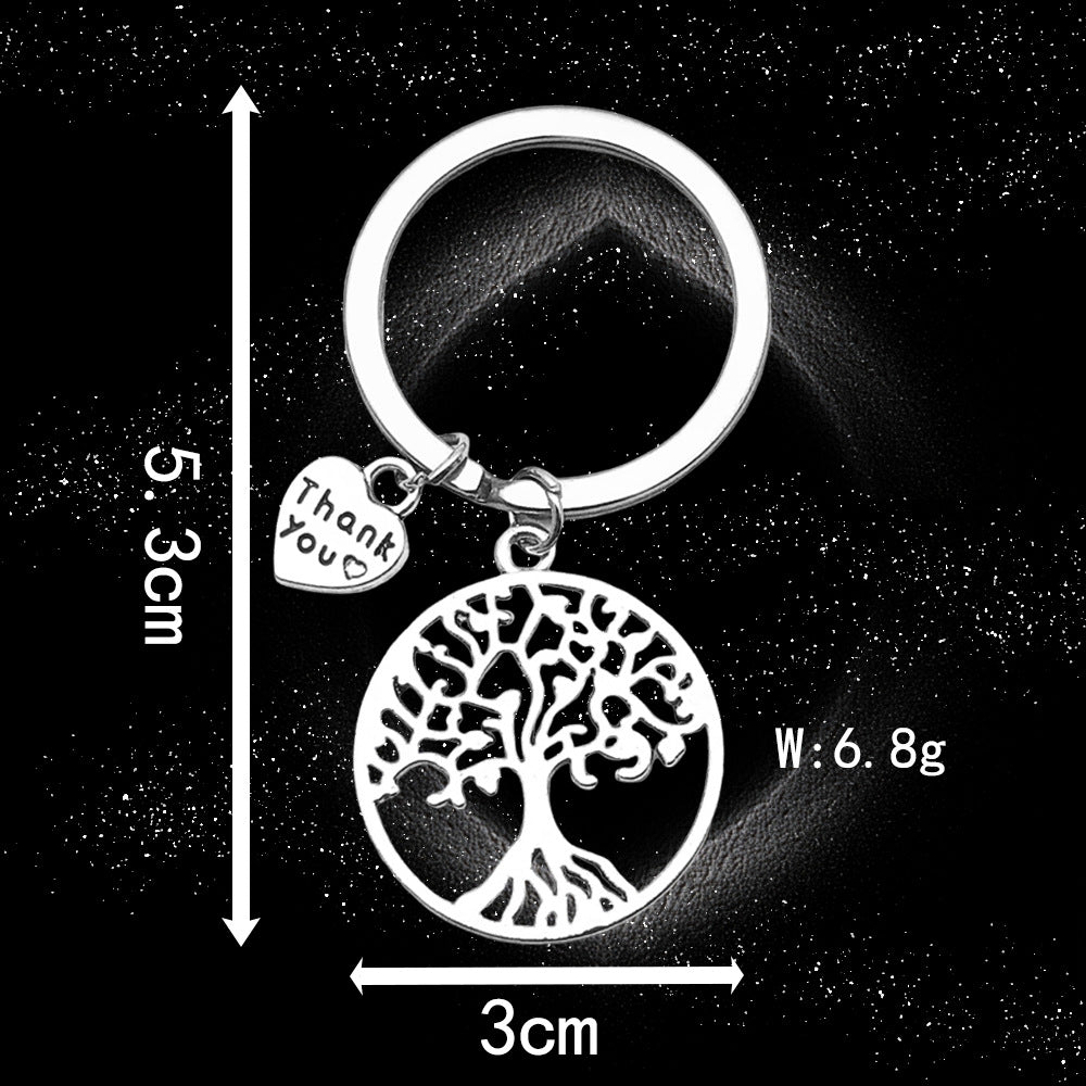 Antique silver oil drop key creative accessories